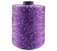 700M 100g/pelote de soie glacée d'été mercerisée fil spécial paillettes fil bricolage tissé à la main chiffon poupée tricot laine couverture, NNN16, 1pc