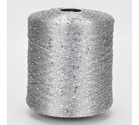 700M 100g/pelote de soie glacée d'été mercerisée fil spécial paillettes fil bricolage tissé à la main chiffon poupée tricot laine couverture NNN25, 2pc