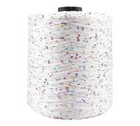 700M 100g/pelote de soie glacée d'été mercerisée fil spécial paillettes fil bricolage tissé à la main chiffon poupée tricot laine couverture NNN02, 2pc