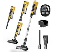 700W/60Kpa Aspirateur Balai sans Fil pour Batterie Dewalt 20V(Pile non incluse), 70 Minutes Autonomie Aspirateur sans Fil Puissant, Brosse Anti-Emmêlement, pour Tapis Poils Animaux Sol Dur et Voiture