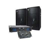 SKYTEC 700W DJ set avec Haut Parleurs amplificateur et mixage