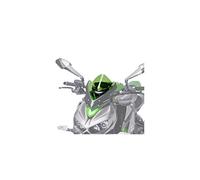 7011 - pare-brise new generation sport COULEUR GREEN