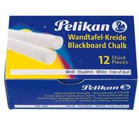 [701359-3] Pelikan Lot de 3 Etuis de 12 Craies blanches pour tableaux noirs