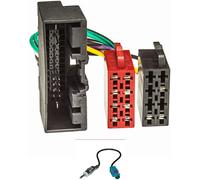 7015-006 Kit Câble Adaptateur Radio Compatible Avec Ford À Partir De 2010 Focus Fiesta C-Max B-Max Kuga Transit Tourneo Landrover À La Norme Iso