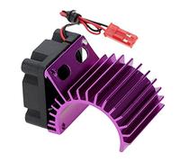 7016 Moteur Dissipateur Thermique Avec Ventilateur De Refroidissement Pour Voiture Rc 1/16 Hsp 380 Moteur Violet