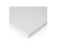 Emuca Plateau blanc pour table à manger, bureau ou étagère 1150 x 750 mm