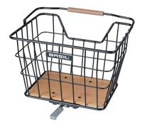 Basil Nordland Mik Rear Basket 23l Noir Black / Brown