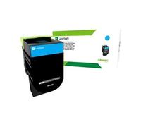 Lexmark 702HCE - À rendement élevé - cyan - original - cartouche de toner Entreprise Lexmark - pour Lexmark CS310dn, CS310n, CS410dn, CS410dtn, CS410n, CS510de, CS510dte Cyan G