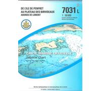7031l abords de lorient - de l'ile penfret au plateau des birvideaux - - Collectif - Epshom - Atlas / carte
