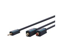 [70492] Clicktronic Câble Adaptateur jack 3,5 mm vers RCA