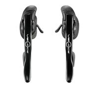 Campagnolo Jeu de leviers de frein route Veloce Ergopower – avec manette – 10 vitesses – Noir