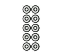 70568201 70616701 70298701 Lot de 10 roulements à rouleaux de support de tambour pour sèche-linge Alliance Laundry Systems T30 30 25 35 55 T45 Compatible avec Huebsch