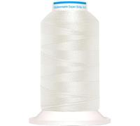 705798-5642-1 Gutermann Super Brite Bobine de fil à broder en polyester 40 x 1000 m Blanc mariée