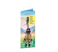 Playmobil Porte-clé 70649 Pompier – City Action – Accessoire à collectionner – Multicolore