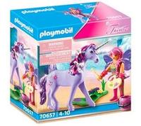70657 EENHOORN MET DECORATIEVE FEE/FEE DES ARTS AVEC LICORNE G