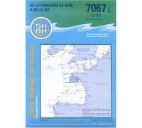 7067l de la chaussee de sein a belle-ile - - Collectif - Epshom - Atlas / carte