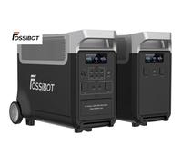 7068Wh 7200W Generateur Electrique , FOSSiBOT F3600PRO LFP Centrale Station Électrique + FB3840 Batterie,Camp/Home/UPS