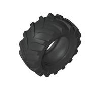 70695 Roue Pneu 56x26mm 4 Pièces GDS-2049 Compatible avec Lego Briques de Construction Couleur:Nero 26