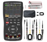 706S Oscilloscope portable 3 en 1, générateur de signal DDS, 2 canaux 50 MHz, 280 MSa/s, multimètre 66000 comptes VFC, test de diodes et enregistrement des courbes