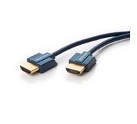 Clicktronic Casual Câble HDMI haute vitesse ultrafin avec Ethernet (Câble fin haute vitesse pour TV HD- et 3D-) 3 m