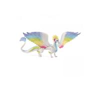 Schleich - Figurine Dragon Bayala 70728 Arc-en-Ciel - Multicolore - Pour enfants dès 5 ans