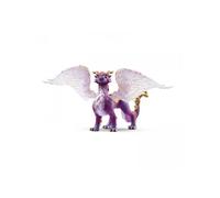 Schleich Figurine Dragon du Ciel Nocturne 70762 — Ailes mobiles transparentes, aimant, 15x10x18 cm