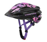 707799VAR - Casque de vélo Pacer MTB Couleur Noir/Rose Taille 51-56