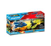 Playmobil Police Plane: Persecution Dron Multicolore 4-7 Years