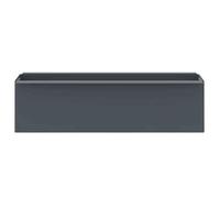 (70782)Moderne Boîtes à fleurs pour palettes euro 12 pièces Gris PP - VIDAXL - gris - 12 pièces - intérieur/extérieur - 36x13,5x