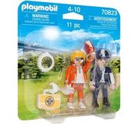 70823 Playmobil Duo secouriste et policière G