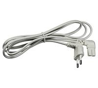 70880 Câble 2x0,75mm² PVC 1,5m sans mise à la terre blanc 2,5A 230V IP20 AS S...