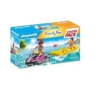 Playmobil 70906 Starter Pack Scooter des Mers et Bae Flottante - City Life- Le Parc Aquatique- Coffret découverte idée Cadeau
