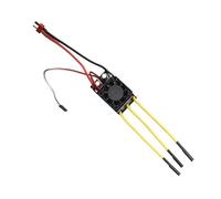 70A Bi-Directional Brushless ESC, 2-6S LiPo Compatible with 5V 3A Bec & 4mm Banana Plugs, Air-Cooled for RC Boat/Car/Underwater Robot(T Plug)