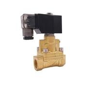 70bar Air Compressor Solenoid Valve 1/2" 3/4 1 Inch Orifice 15/20/25mm NC 220V 110V 24V High Pressure Brass Water Valve 1000psi(1/2",AC220V)