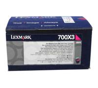 70C0X30 LEXMARK 700X3 CARTOUCHE DE TONER MAGENTA