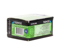 70C2HCE LEXMARK 702HCE CARTOUCHE DE TONER CYAN