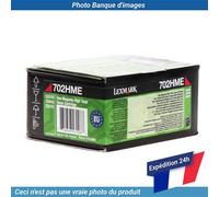 70C2HYE Lexmark 702H-E Corp Toner Cartridge CMY High Yield Pack of 3
