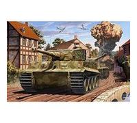 «70e anniversaire de la trousse débarquement en normandie 1 35 allemand tigre i réservoir à mi-parcours ver. (académie co., ltd G