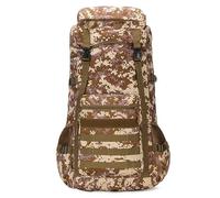 70L Sac à Dos de Randonnée, Sac à Dos Tactique Militaire, Sacs a Dos Camping Etanche, Grand Sac a Dos Survie Camouflage Molle pour Homme Femme Voyage Chasse Trekking l'alpinisme,Sm camouflage