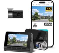 70mai A800S 4K Ultra HD Batterie Noir