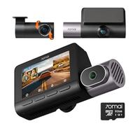 70mai Caméra Embarquée 4K T800 à 3 Canaux Double 4K+1080P Avant et Arrière, 3 Caméras HDR Dual STARVIS 2 Triples avec Vision Nocturne, Commande Vocale, 4G LTE, Détection de Mouvement par AI, GPS, APP