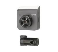 70mai Dash Cam A400 + RC09 Gris | Caméra de tableau de bord | 1440p + 1080p, GPS, Wi-Fi