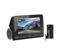70mai Dashcam 4K A810 incl. RC12, Dash cam auto avant et arrière, capteur d'image Starvis 2 IMX678, HDR, champ de vision 150°, GPS intégré, contrôle par application