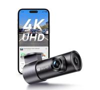 70mai Dashcam Voiture M310 Plus 4K, 2160P Caméra Vision Nocturne, Surveillance du Parking, Commande Vocale, Grand Angle, Enregistrement en Boucle, Contrôle Via APP&Wi-FI, Compatible jusqu'à 256 Go