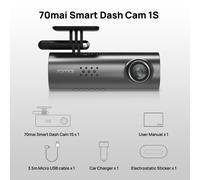 70mai-Enregistreur de caméra de tableau de bord de voiture,DVR 1S,prise en charge de la commande vocale en anglais,vision nocturne HD 1080P,enregistrement de cycle WiFi - Type 1 set-32g #B