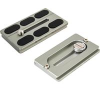 70mm Plaque de Dégagement Rapide Universelle avec vis 1/4 Pouces Arca Swiss QR pour Rotule de Trépied d'appareil Photo Reflex Numérique