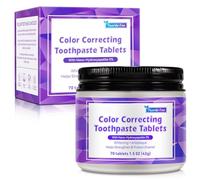 70Pcs Comprimés De Dentifrice，Dentifrice À Croquer En Pastilles，Anti Plaque & Caries, Bouche Saine, Réparation De L'émail, Haleine Fraîche