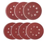 70Pcs Disque Abrasif 125mm, Grain 40-240, pour Ponceuse Excentrique | Papier à poncer renforcé. Usage bois, mur, métal. 6 grains: 40/60/80/100/120/180. Idéal décapage, polissage, finition.