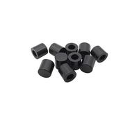 70Pcs/Set Button Cap 7 Color 6x6mm A56 Round Tactile Push Button Switch Hat Cover Kit 6mm Height Power Switch Lids NWPNLXEA(70Pcs x Black)