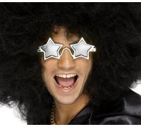 70s 80s Argent Rock Star Lunettes Célébrité Comédie Accessoire Déguisement
